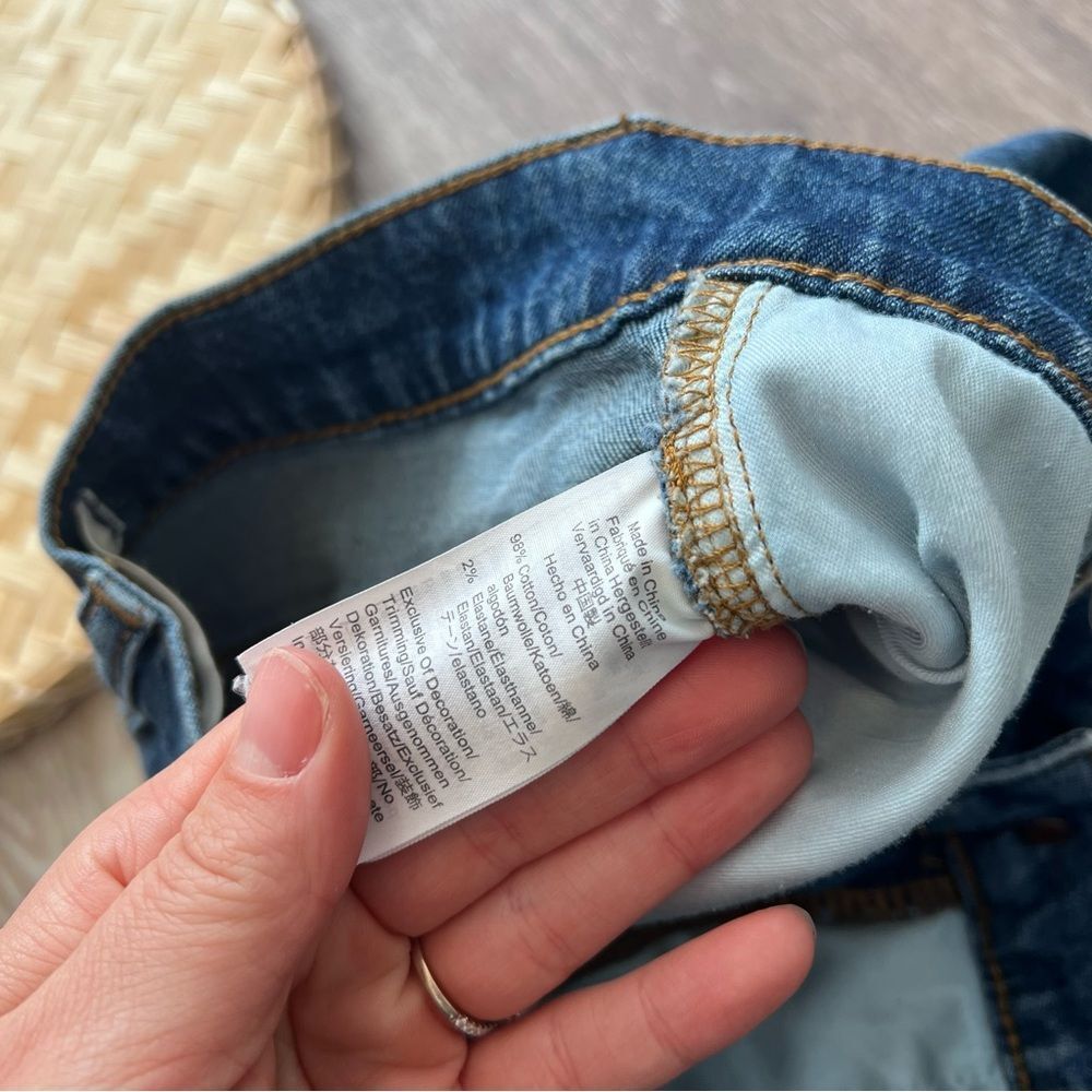 Madewell high rise denim shorts women’s size 26 - Picture 7 of 9